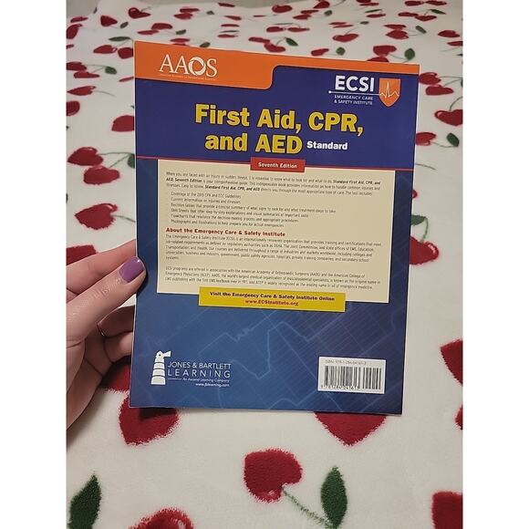 Standard First Aid, CPR, and AED by American Academy of Orthopaedic Surgeons... - Picture 2 of 4